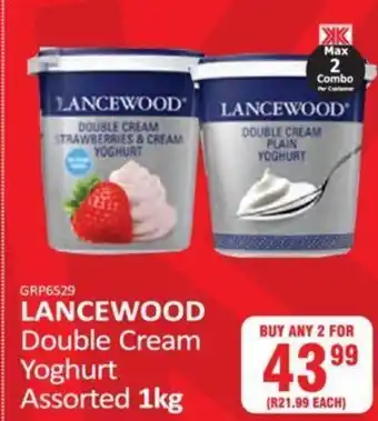 KitKat Cash and Carry Lancewood Double Cream Yoghurt Assorted 1 kg offer
