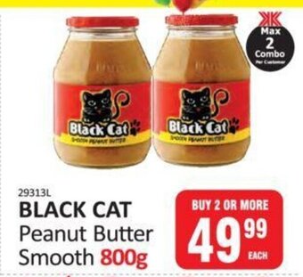 Black Cat Peanut Butter Smooth 800g