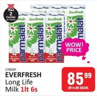 KitKat Cash and Carry Everfresh Long Life Milk 1 lt 6s offer