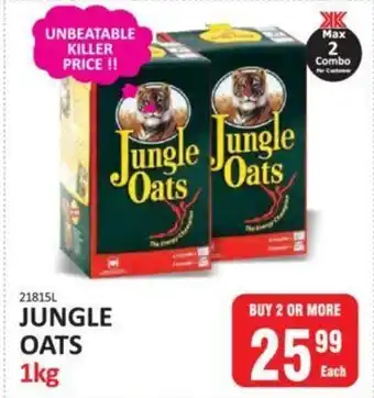 KitKat Cash and Carry Jungle Oats 1 kg offer
