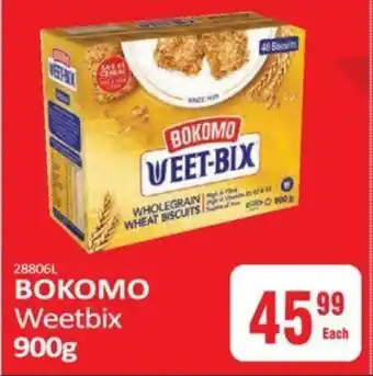 KitKat Cash and Carry Bokomo Weetbix 900g offer