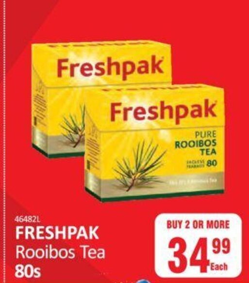 Freshpak Rooibos Tea 80s offer at KitKat Cash and Carry