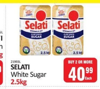 KitKat Cash and Carry Selati White Sugar 2.5 kg offer