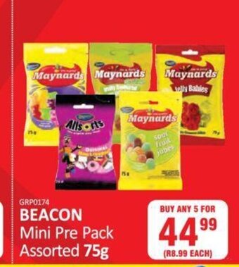 Beacon Mini Pre pack Assorted 75g