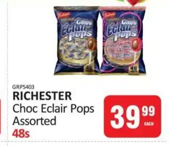 KitKat Cash and Carry Richester Choc Eclair Pops Assorted 48s offer