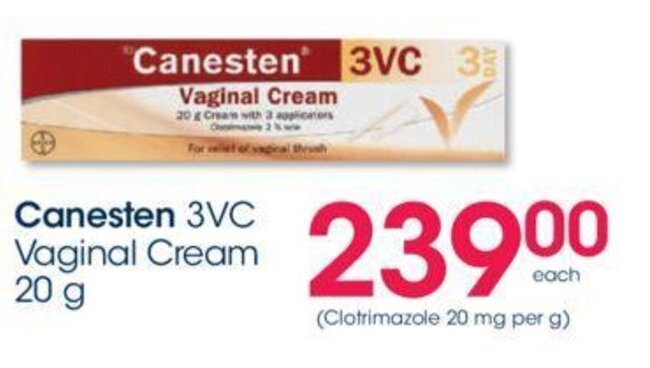 Canesten Vaginal Cream 20g offer at Clicks