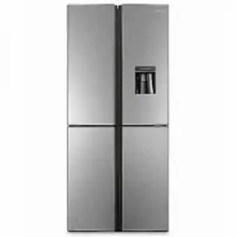 HiFi Corp "hisense 392lt four door water dispenser fridge, metallic h520fi" offer