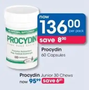 Clicks Procydin 60 capsules offer