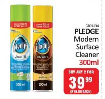KitKat Cash and Carry Pledge Modern Surface Cleaner 300 ml offer