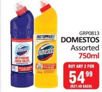 KitKat Cash and Carry Domestos Assorted 750 ml offer