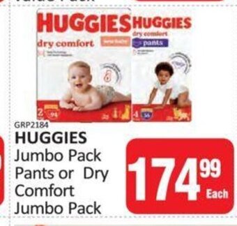 KitKat Cash and Carry Huggies Jumbo Pack Pants or Dry Comfort Jumbo Pack offer