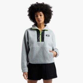 Sportscene New balance women's athletics spinnex grey sweat top offer
