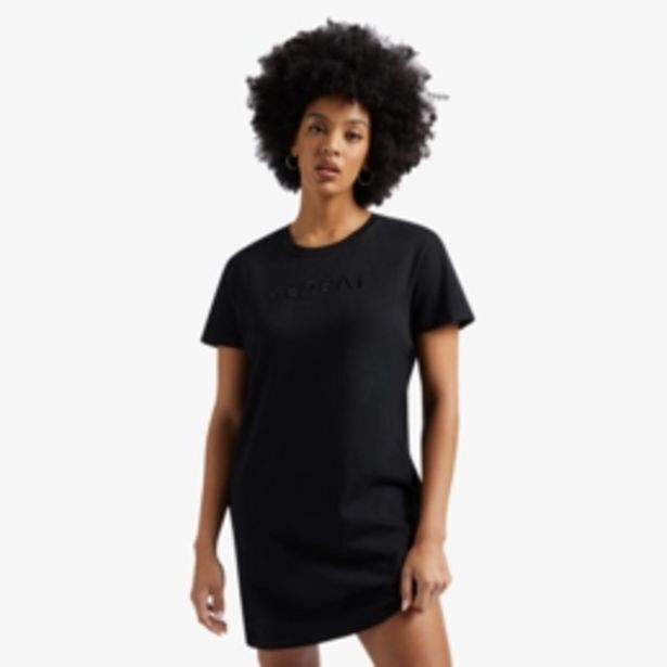 Redbat classics women's black tshirt dress offer at Sportscene