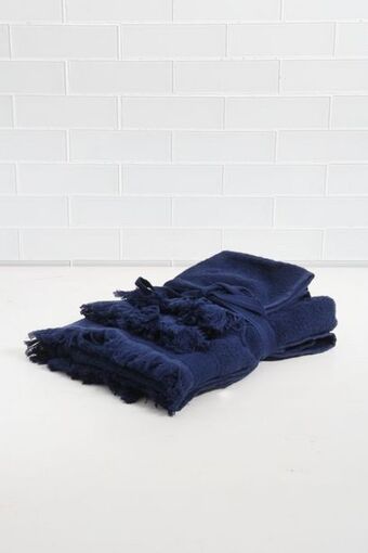 3 pack fringe towel set