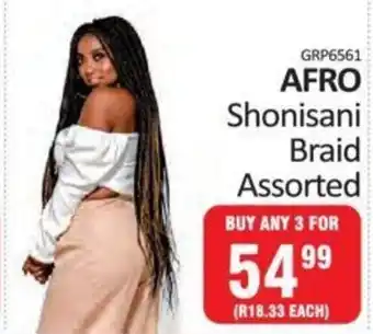 KitKat Cash and Carry Afro Shonisani Braid Assorted offer