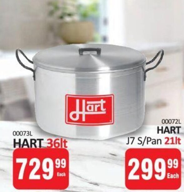 Hart j7 S/Pan 21lt offer at KitKat Cash and Carry