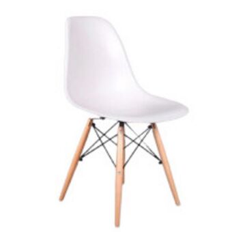 Tulip chair white 82cm