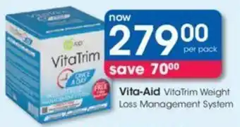 Vita-Aid Vitatrim Weight Loss Management System