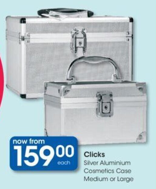 clicks-silver-aluminium-cosmetics-case-medium-or-large-offer-at-clicks