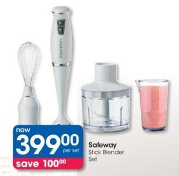 Safeway Stick Blender Set offer at Clicks