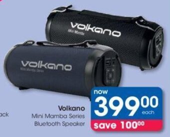 Volkano Mini Mamba Series Bluetooth Speaker