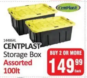 KitKat Cash and Carry Centplast Storage Box Assorted 100 lt offer