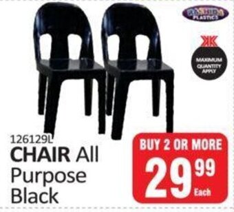 KitKat Cash and Carry Chair All Purpose Black offer