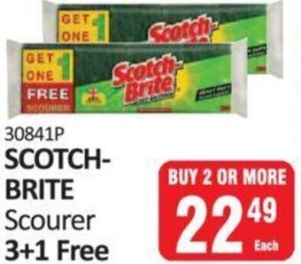 Scotch Brite Scourer 3+1 Free