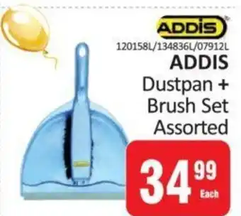 KitKat Cash and Carry Addis Dustpan + Brush Set Assorted offer