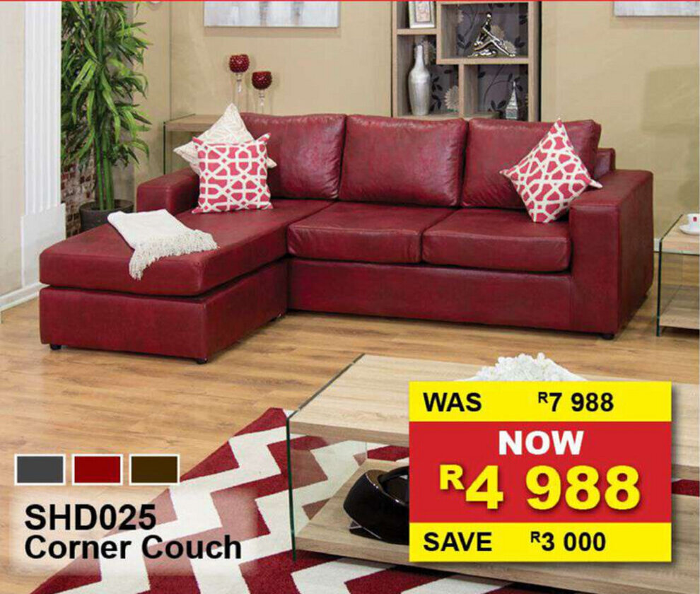 SHD025 Corner Couch offer at Furniture Liquidation Warehouse