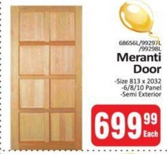 KitKat Cash and Carry Meranti Door offer