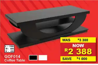 Furniture Liquidation Warehouse GOF014 - Coffee Table offer