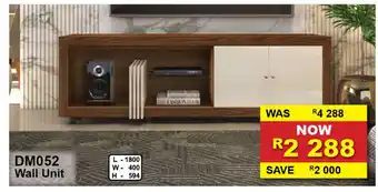 Furniture Liquidation Warehouse DM052 - Wall Unit offer