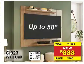 Furniture Liquidation Warehouse CI023 - Wall Unit offer