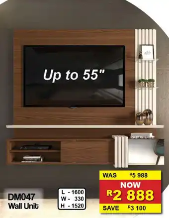 Furniture Liquidation Warehouse DM047 - Wall Unit offer