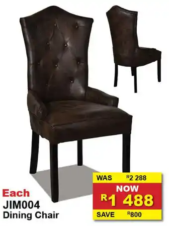 Furniture Liquidation Warehouse JIM004 - Dining Chair offer