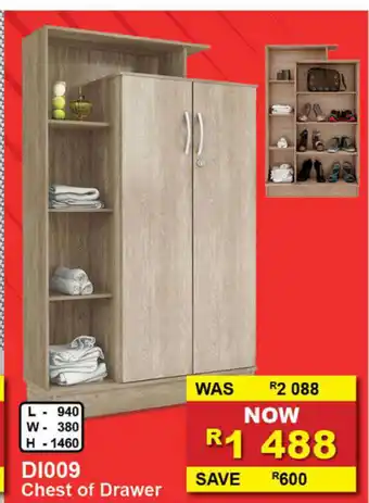 Furniture Liquidation Warehouse DI009 - Chest of Drawer offer