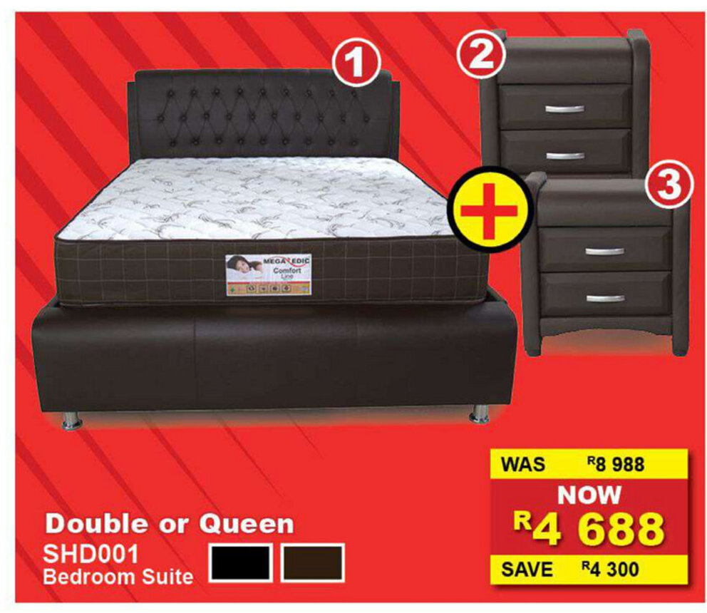 SHD001 Bedroom Suite offer at Furniture Liquidation Warehouse