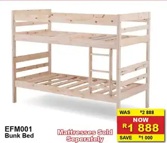 Furniture Liquidation Warehouse EFM001 - Bunk Bed offer