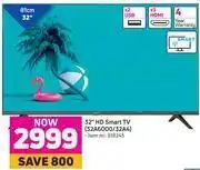 Game Hisense 32" hd smart tv 32a6000/32a4 offer