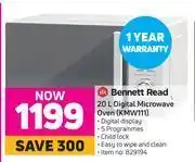 Game Bennett read 20l digital microwave oven (kmw111) offer