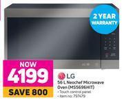 Game Lg 56l neochef microwave oven (ms5696hit) offer