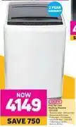 Game Defy 8kg top load washing machine (dtl155) offer