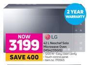 Game Lg 42l neochef solo microwave oven (ms4235gis) offer