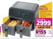 Game Milex 8l dual airfryer (mda002) offer