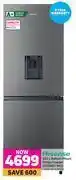 Game Hisense 222l bottom mount fridge freezer (h310bit-wd) offer