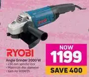 Game Ryobi angle grinder 2000w offer