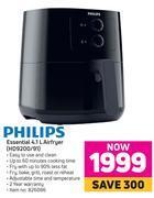 Game Philips essential 4.1l airfryer (hd9200/91) offer
