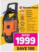Game Bennett read 1800w dynamic pressure washer offer