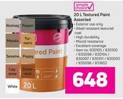 Game Simple choice textured paint assorted-20l offer